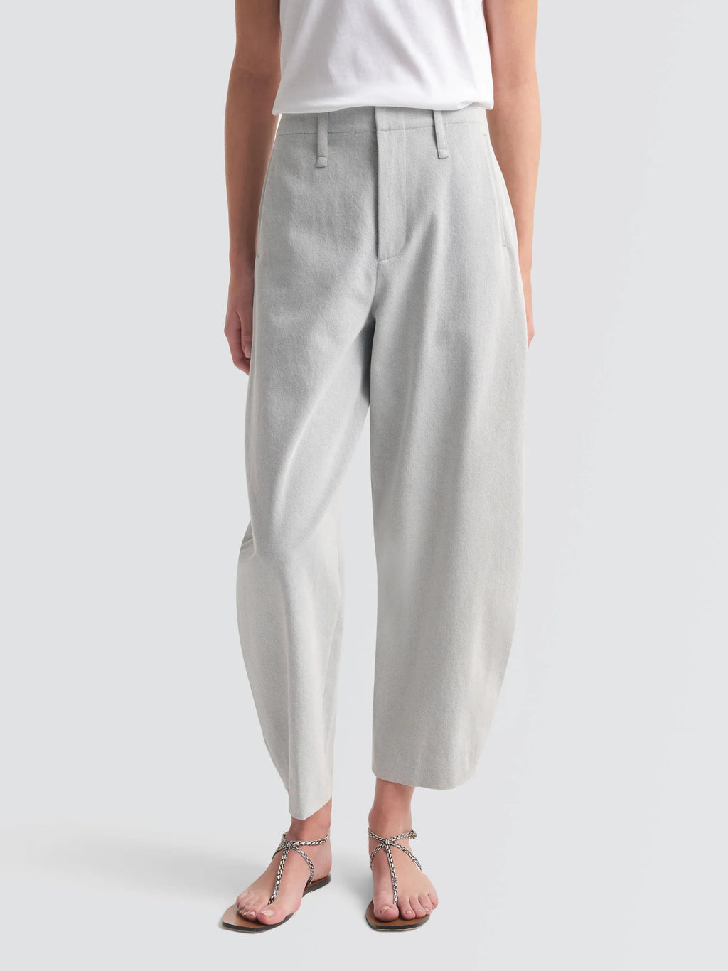 Ellie Denimhose im Barrel-Schnitt aus gewaschenem Denim – Produktbild 6