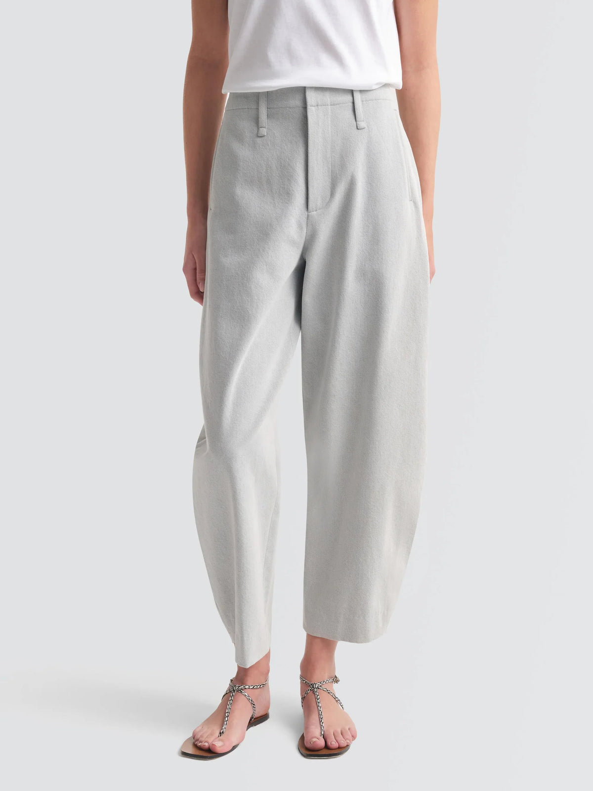 Ellie Denimhose im Barrel-Schnitt aus gewaschenem Denim – Produktbild 6