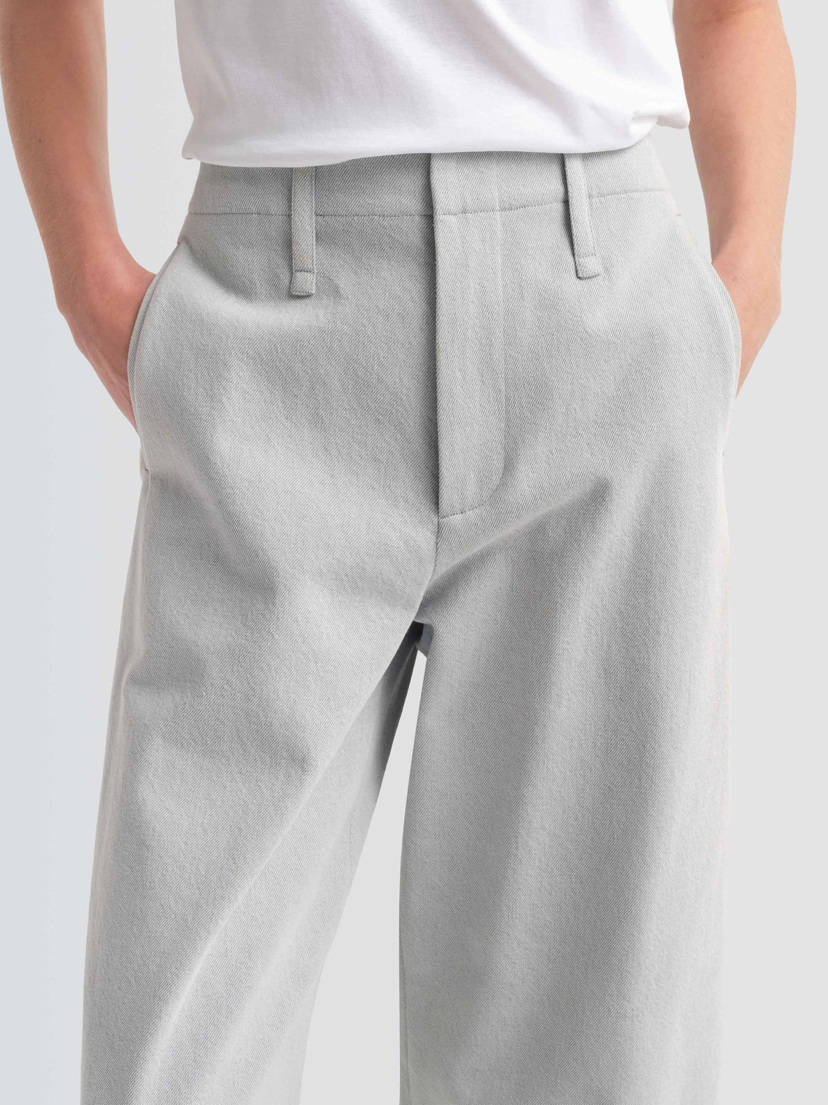 Ellie Denimhose im Barrel-Schnitt aus gewaschenem Denim – Produktbild 7