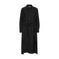 Love You langes Hemdkleid aus Wolle mit Tailliergürtel – Produktbild 1
